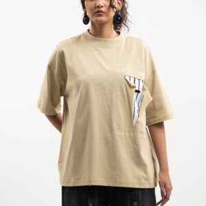 Reversed Patch Pocket Tee | BLK Vogue