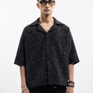Printed Khadi Button-down | BLK Vogue