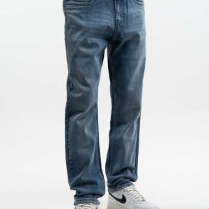 Blue Denim Regular Straight Fit Jeans