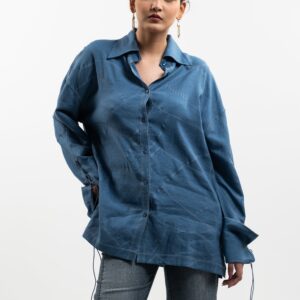 Self-Print Button-down | BLK Vogue